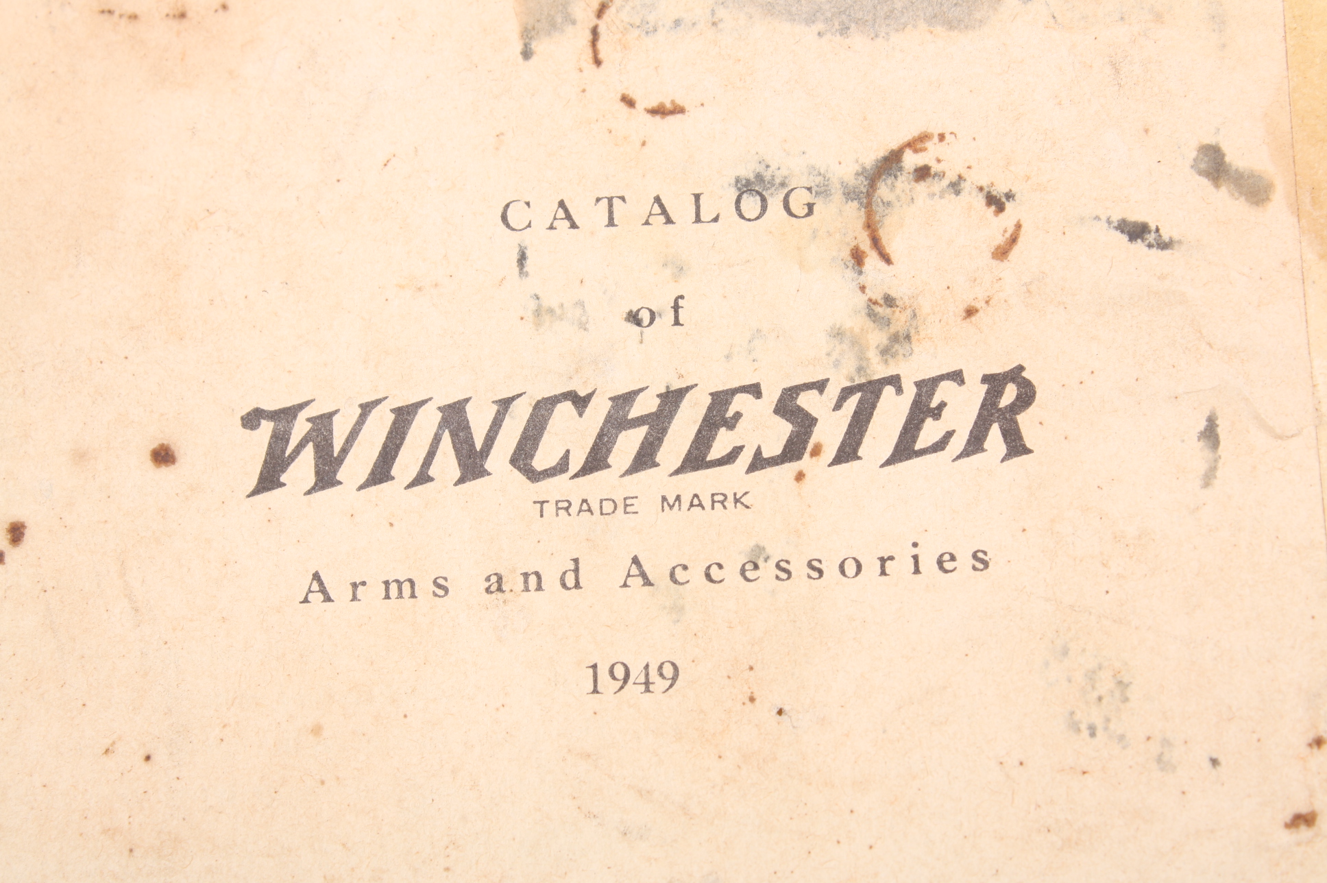 Оружейный каталог  Winchester 1919 год. США.