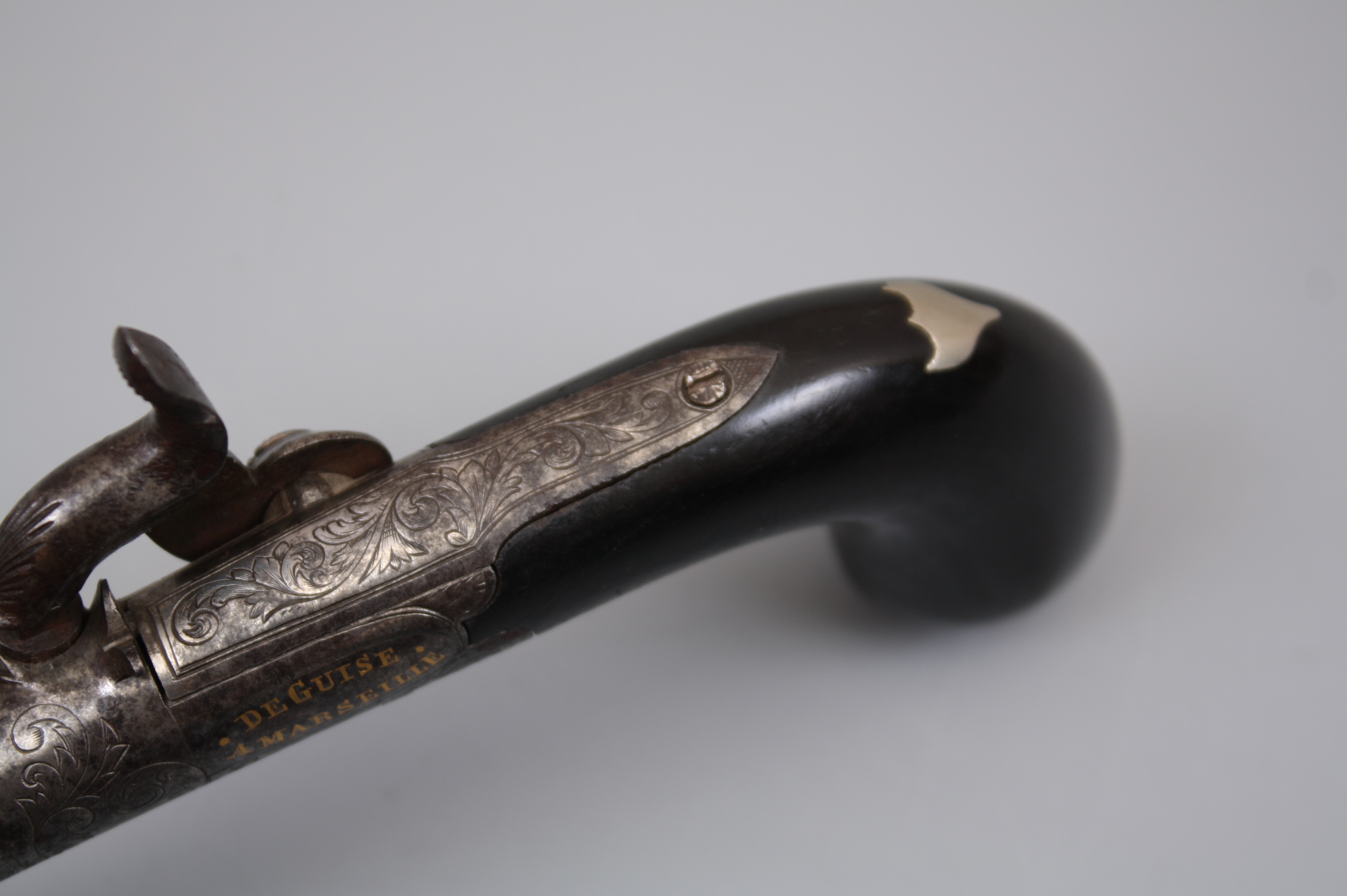 Роскошный капсюльный карманный пистолет сер. 19-го века, Франция.