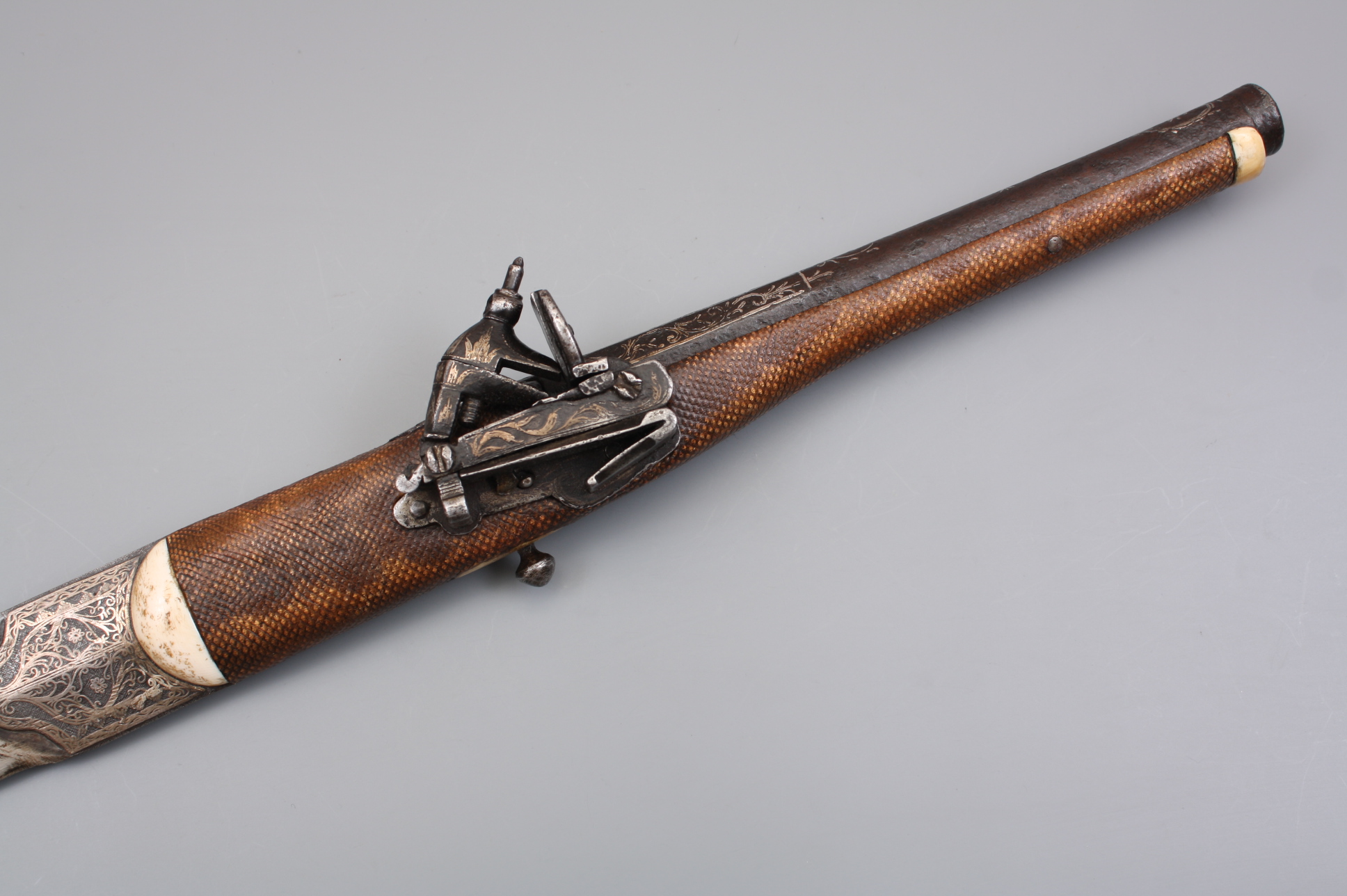 Пистолет-кинжал кремневый 1750-1800 гг., Османская Империя.