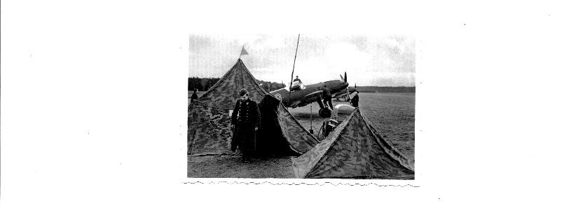 Фото военного аэродрома периода ВОВ.