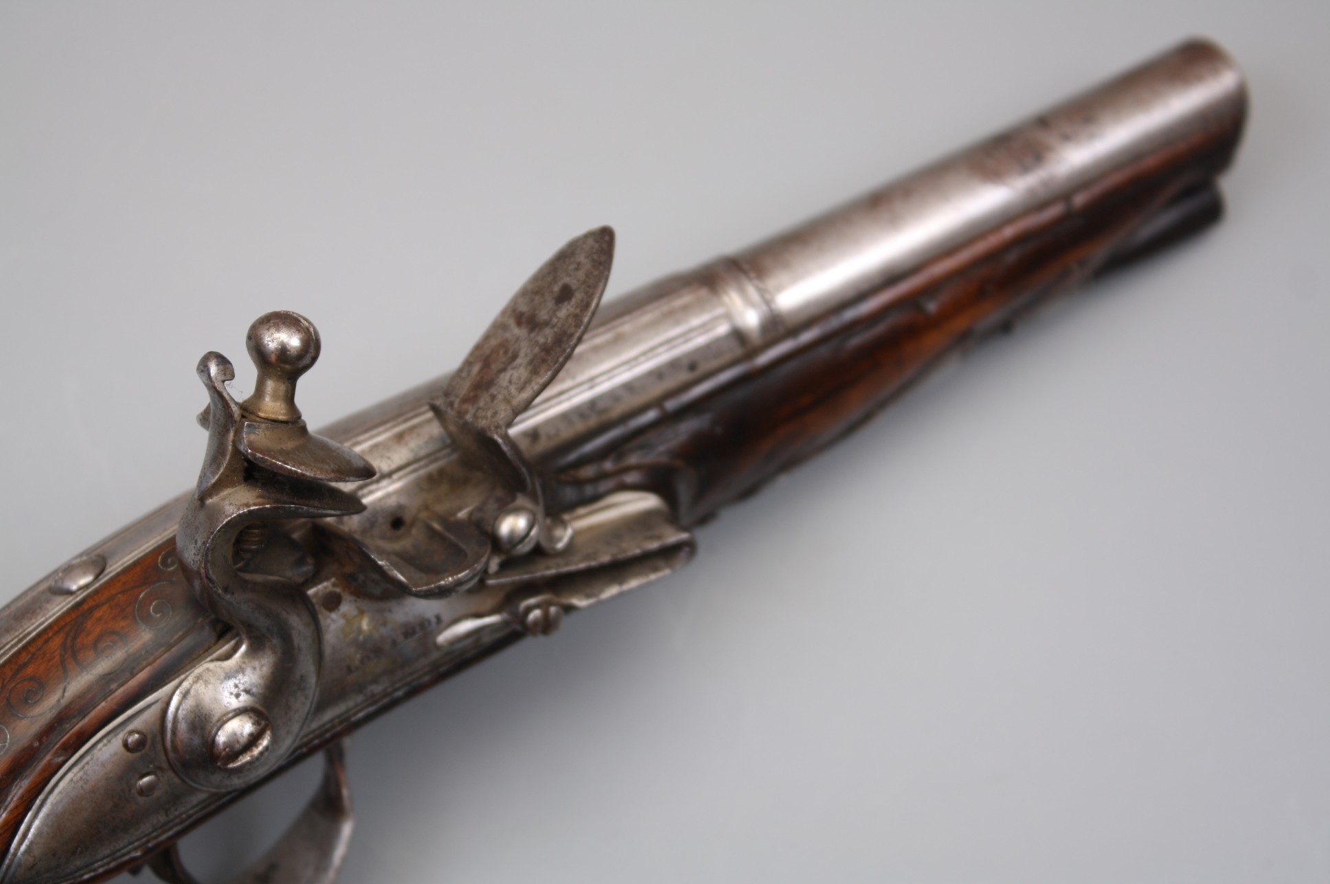 Пистолет системы Флинтлок мастер P. LORANDI начало 18-го века, Италия, Брешия..