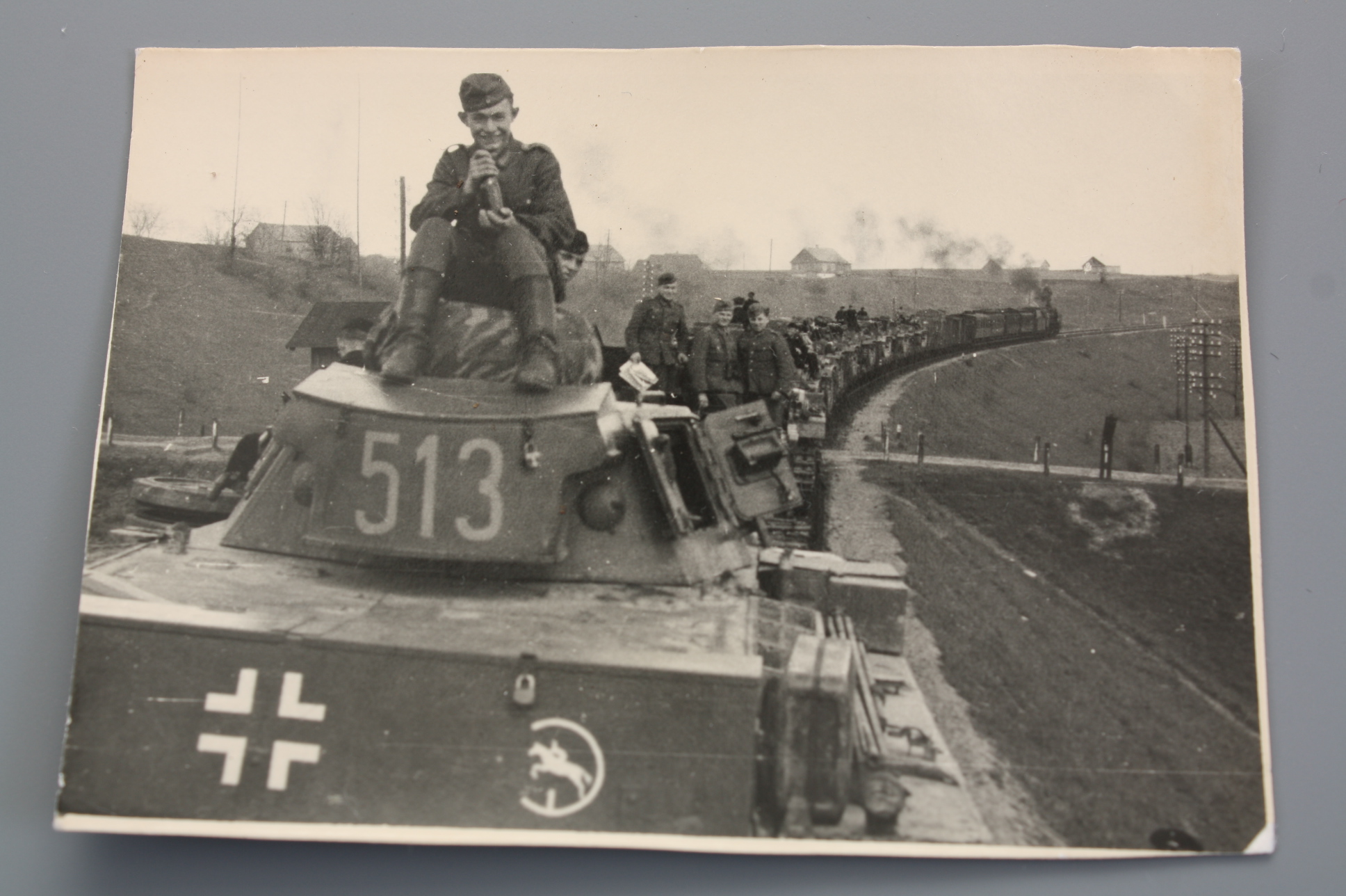 Фото немецкого танкиста периода ВОВ, Германия.