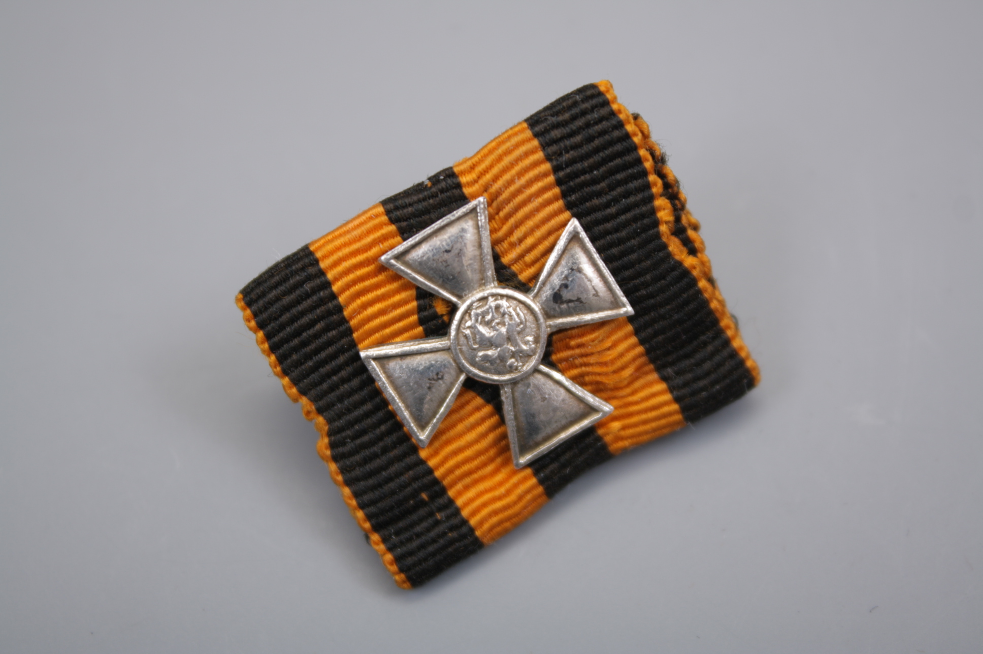 Фрачный знак отличия Военного ордена Св. Георгия (Георгиевский крест), Российская Империя.