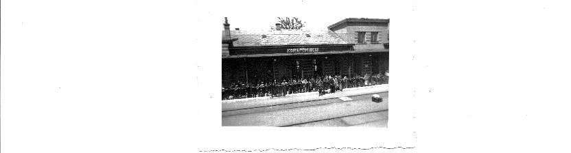 Фото на вокзале периода ВОВ, отправка на фронт.